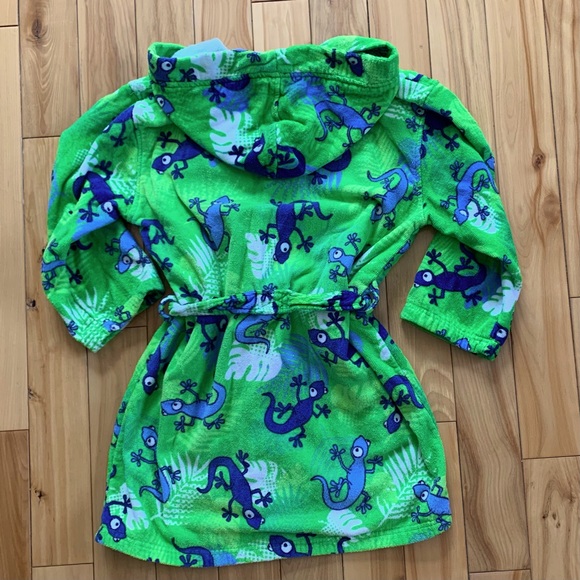 Boys Terry Towel Swim Robe - Picture 5 of 7